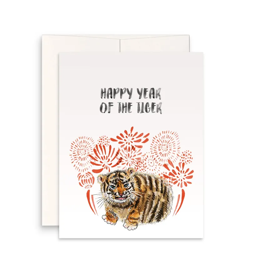 Baby Tiger Chinese New Year Card (Lunar New Year)