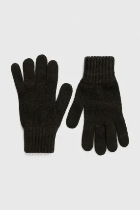 Barbour wool gloves green color