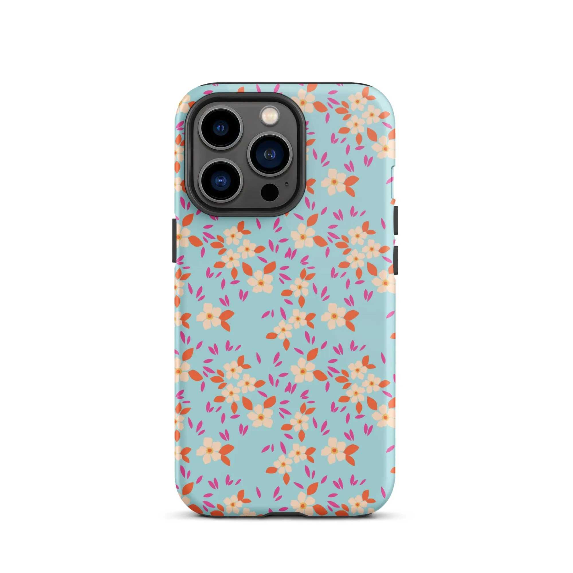 Bohemian Flowers Blue iPhone Case - KBB Exclusive