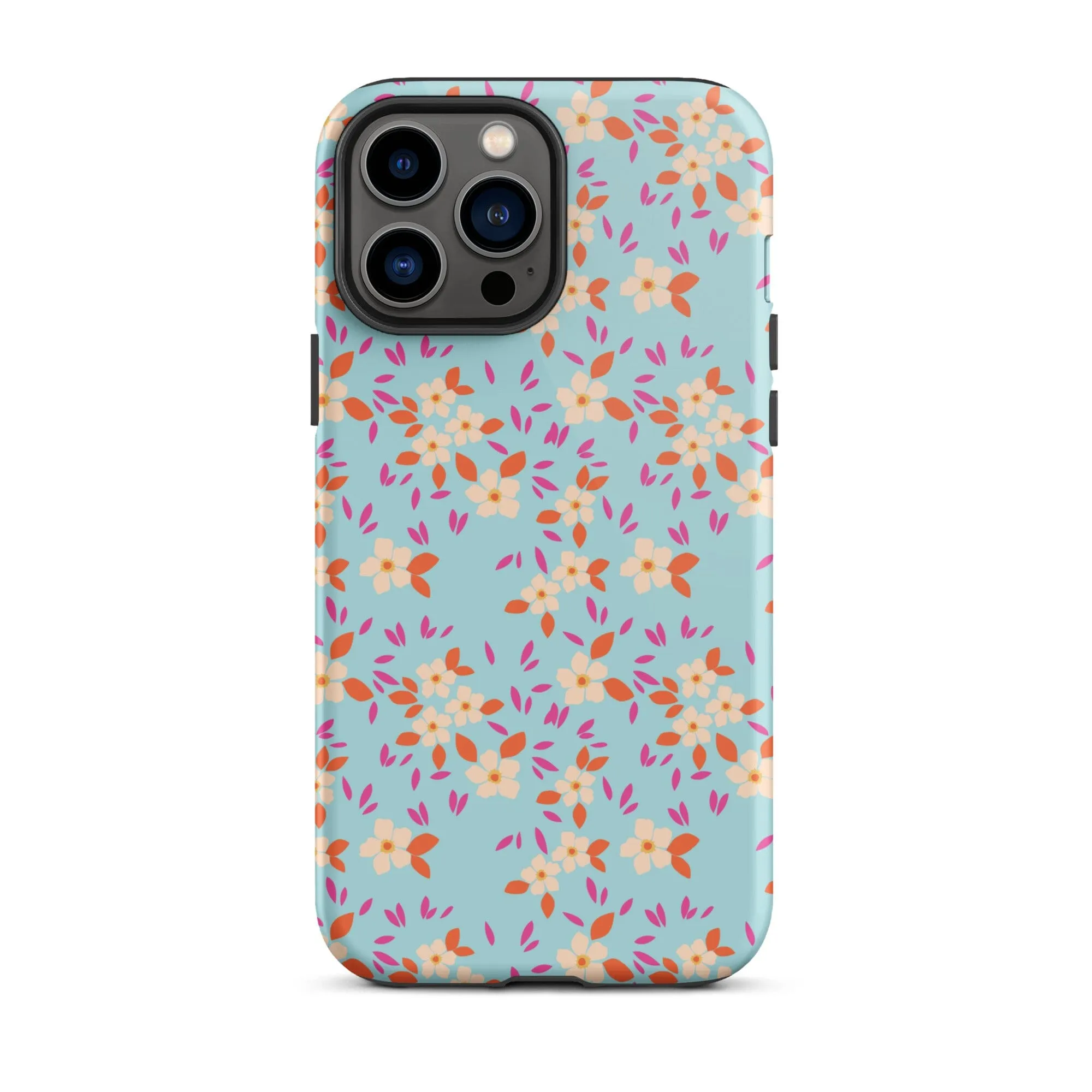 Bohemian Flowers Blue iPhone Case - KBB Exclusive