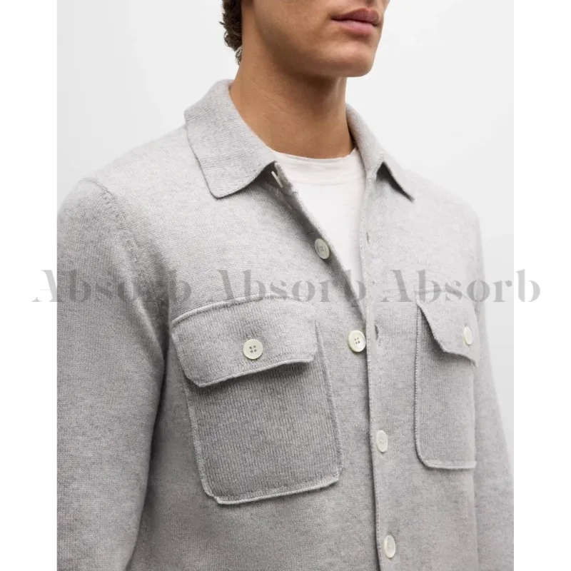 BRUNELLO CUCINELLI  |Cashmere Long Sleeves Plain Oversized Shirts