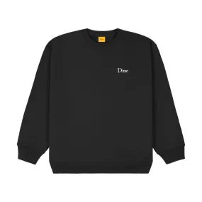 Dime Small Logo Crew Neck Black