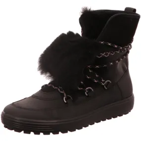 Ecco winter boots for women black