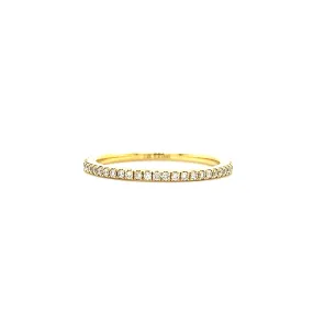 Eternity Ring with 0.37ctw of Diamonds in 14K Yellow Gold