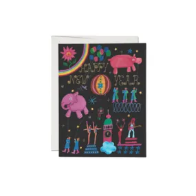 Fantastical New Year Card