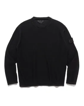 Ghost Piece Crewneck Knit Black