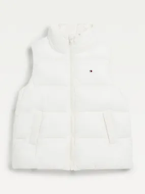 Girls 3-7 Puffer Zip-Thru Vest | Vests | Tommy Hilfiger