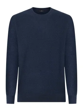 Pull  girocollo in filato Sport Wool - Aviazione