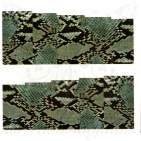 Snake Nail Art Snake Skin Nail Full Wraps